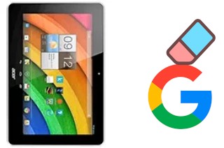 Comment supprimer le compte Google sur Acer Iconia Tab A3