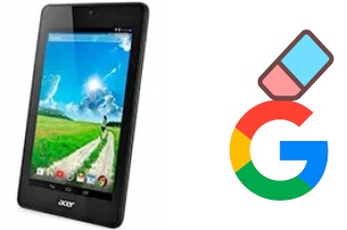 Comment supprimer le compte Google sur Acer Iconia One 7 B1-730