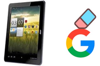 Comment supprimer le compte Google sur Acer Iconia Tab A200