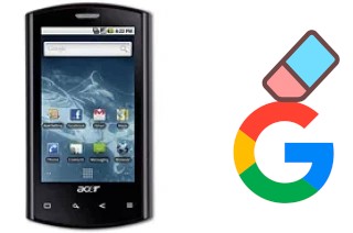 Comment supprimer le compte Google sur Acer Liquid E