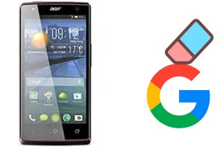 Comment supprimer le compte Google sur Acer Liquid E3 Duo Plus