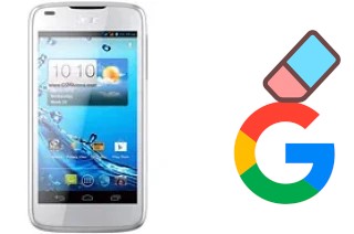 Comment supprimer le compte Google sur Acer Liquid Gallant Duo