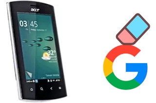 Comment supprimer le compte Google sur Acer Liquid mt