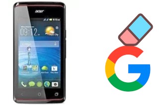 Comment supprimer le compte Google sur Acer Liquid Z200