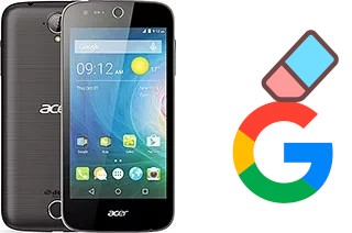 Comment supprimer le compte Google sur Acer Liquid Z320