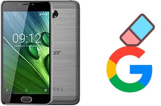 Comment supprimer le compte Google sur Acer Liquid Z6 Plus