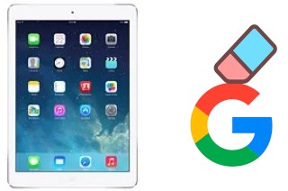 Comment supprimer le compte Google sur Apple iPad Air