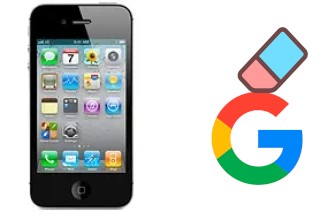 Comment supprimer le compte Google sur Apple iPhone 4 CDMA