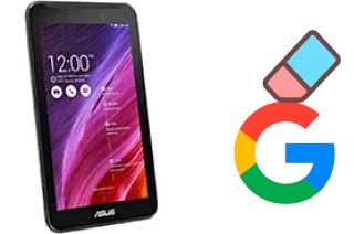 Comment supprimer le compte Google sur Asus Fonepad 7 (2014)