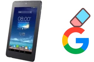 Comment supprimer le compte Google sur Asus Fonepad 7