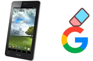 Comment supprimer le compte Google sur Asus Fonepad