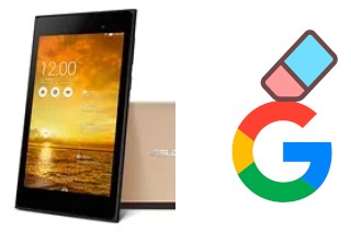 Comment supprimer le compte Google sur Asus Memo Pad 7 ME572C