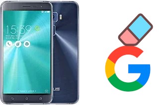 Comment supprimer le compte Google sur Asus Zenfone 3 ZE552KL