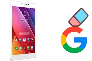 Comment supprimer le compte Google sur Asus Zenpad 7.0 Z370CG