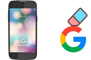 Comment supprimer le compte Google sur Gigabyte GSmart Rey R3