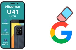 Comment supprimer le compte Google sur HiSense U41 Lite