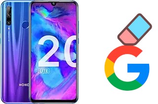 Comment supprimer le compte Google sur Honor 20 lite