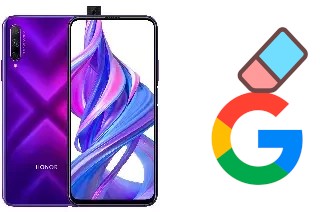 Comment supprimer le compte Google sur Honor 9X Pro