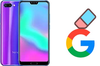 Comment supprimer le compte Google sur Honor 10