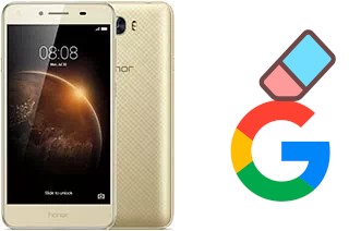 Comment supprimer le compte Google sur Honor 5A