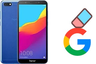 Comment supprimer le compte Google sur Honor 7S