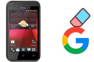 Comment supprimer le compte Google sur HTC Desire 200