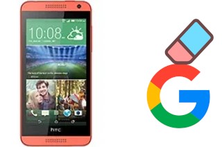 Comment supprimer le compte Google sur HTC Desire 610