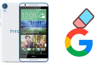 Comment supprimer le compte Google sur HTC Desire 820 dual sim