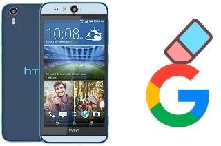 Comment supprimer le compte Google sur HTC Desire Eye