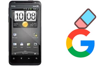 Comment supprimer le compte Google sur HTC EVO Design 4G