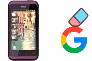 Comment supprimer le compte Google sur HTC Rhyme