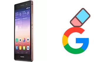 Comment supprimer le compte Google sur Huawei Ascend P7 Sapphire Edition