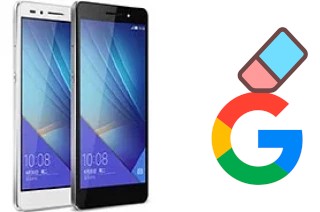 Comment supprimer le compte Google sur Huawei Honor 7