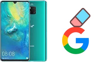 Comment supprimer le compte Google sur Huawei Mate 20 X (5G)