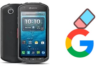 Comment supprimer le compte Google sur Kyocera DuraForce