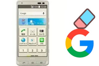 Comment supprimer le compte Google sur Kyocera Basio 3