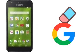 Comment supprimer le compte Google sur Kyocera DIGNO C