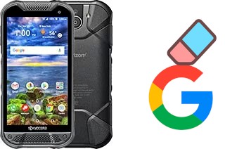 Comment supprimer le compte Google sur Kyocera DuraForce Pro 2