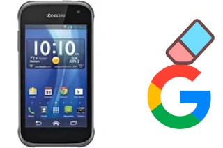 Comment supprimer le compte Google sur Kyocera Hydro Xtrm