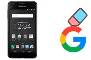 Comment supprimer le compte Google sur Kyocera S301