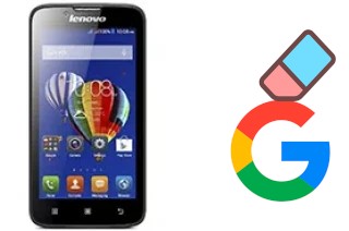 Comment supprimer le compte Google sur Lenovo A328