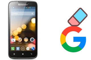 Comment supprimer le compte Google sur Lenovo A516