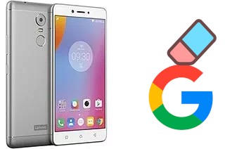 Comment supprimer le compte Google sur Lenovo K6 Note