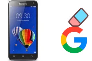 Comment supprimer le compte Google sur Lenovo S580