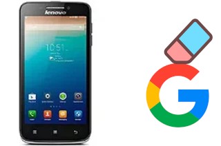 Comment supprimer le compte Google sur Lenovo S650