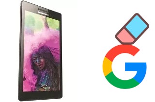 Comment supprimer le compte Google sur Lenovo Tab 2 A7-10