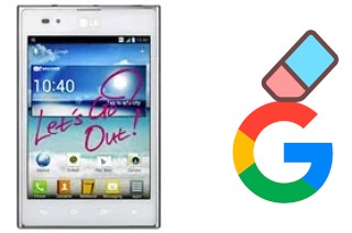 Comment supprimer le compte Google sur LG Optimus Vu P895