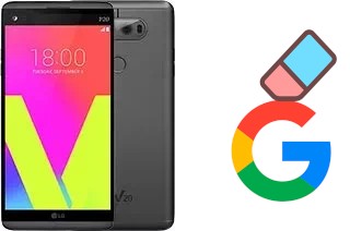 Comment supprimer le compte Google sur LG V20