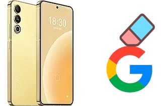 Comment supprimer le compte Google sur Meizu 20