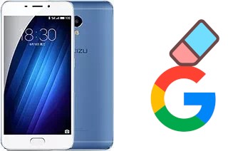 Comment supprimer le compte Google sur Meizu M3e